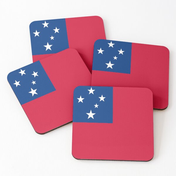 Item preview, Samoa flag designed and sold by flagshop.