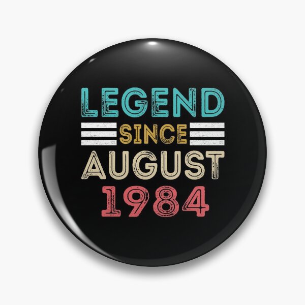 Item preview, Retro Vintage 36th Birthday Legend Since August 1984 designed and sold by meedTee.