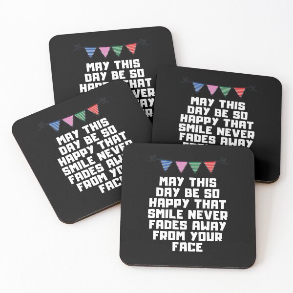 Item preview, May This Day Be So Happy That Smile Never Fades Away From Your Face. designed and sold by Aminovak.