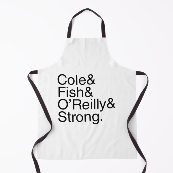 Item preview, Undisputed Era Helvetica Cole Fish O'Reilly Strong (black text) designed and sold by Smark Out Moment.