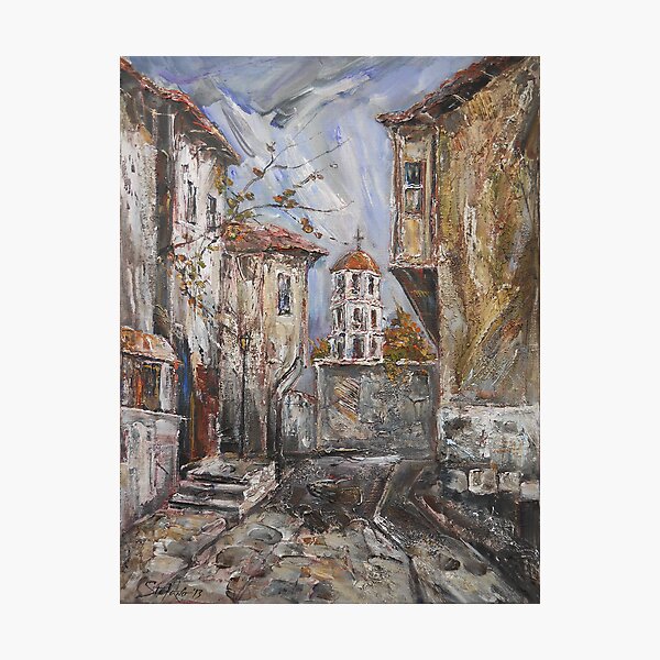 Item preview, Old Plovdiv - Late Autumn II designed and sold by Stefano Popovski.