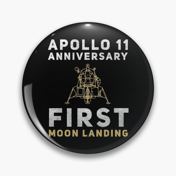 Artikelvorschau, Zeitungspapier Look Apollo 11 Mondlandung Gedenken entworfen und verkauft von Mitch-Angelo.