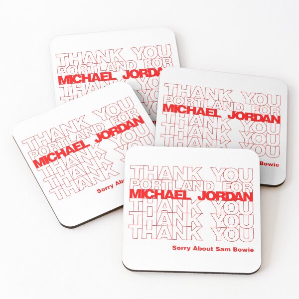 Item preview, Thank You, Portland for Michael Jordan designed and sold by 90sBullsShirts.
