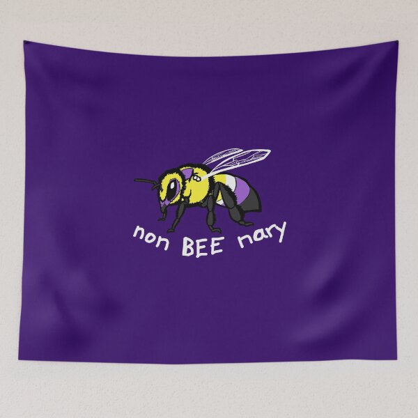 Item preview, Non-BEE-nary Pride designed and sold by CassafrassTree.