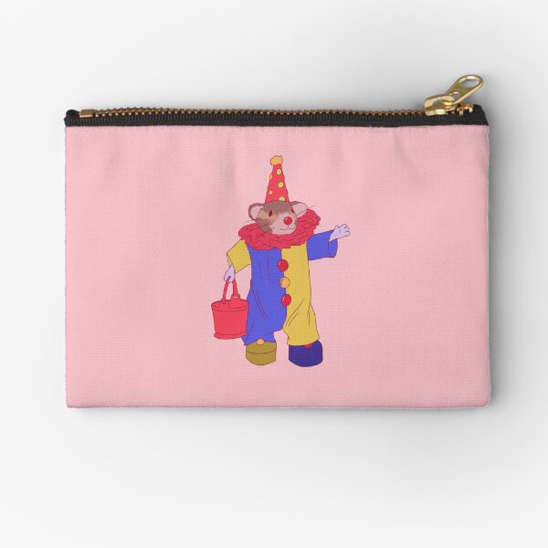 Mouse clown Zipper Pouch