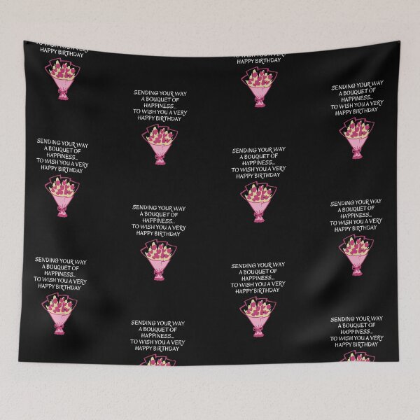 Item preview, Sending Your Way A Bouquet Of Happiness…To Wish You A Very Happy Birthday designed and sold by Aminovak.