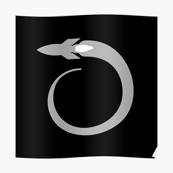 Spiralrakete Poster