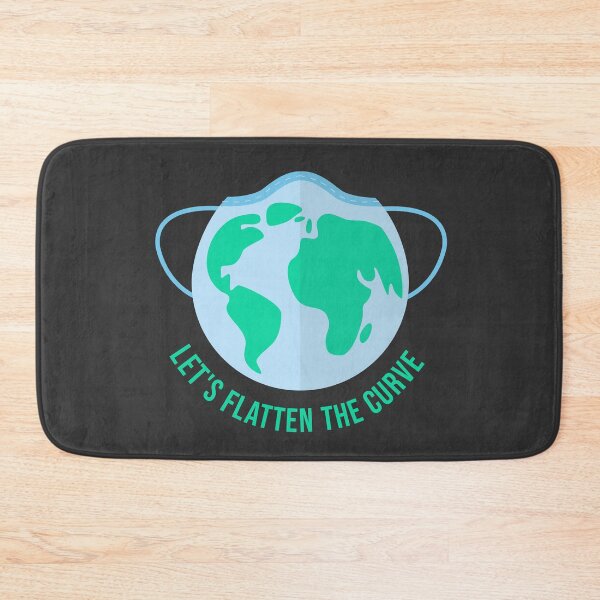 Item preview, Let's flatten the curve - Coronavirus Design designed and sold by Giacob.