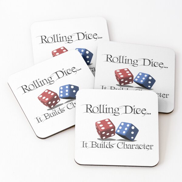 Item preview, Rolling Dice Builds Character designed and sold by SideQuest - Scribbled Chaos!.
