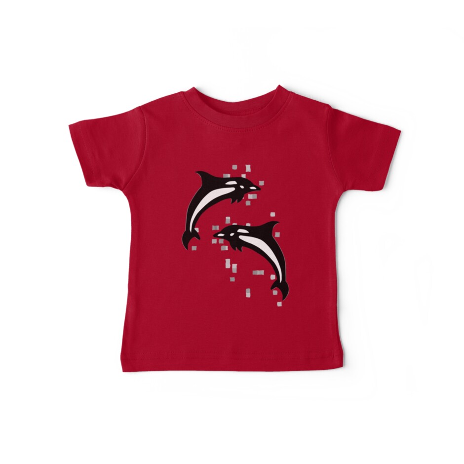 "Killer Whale" Baby TShirt by Czerra Redbubble