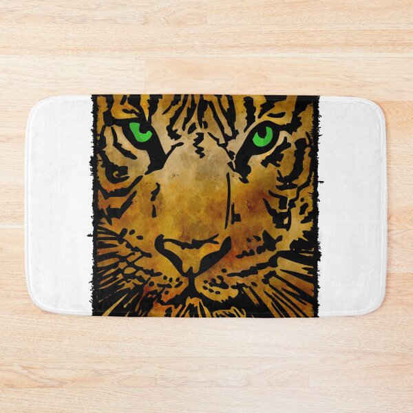 Item preview, Green Eyed Tiger designed and sold by silverbackmerch.