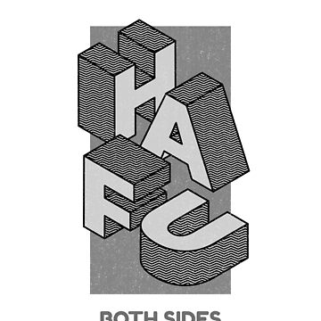 Artwork thumbnail, Block Logo Grey by HAFU-Designs