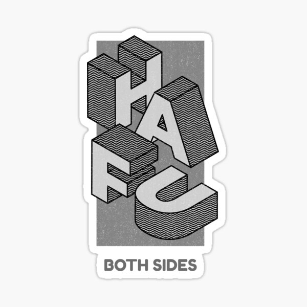 Block Logo Grey Sticker
