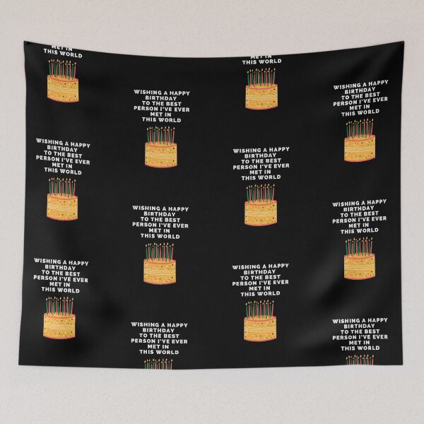 Item preview, Wishing A Happy Birthday To The Best Person I’ve Ever Met In This World. designed and sold by Aminovak.
