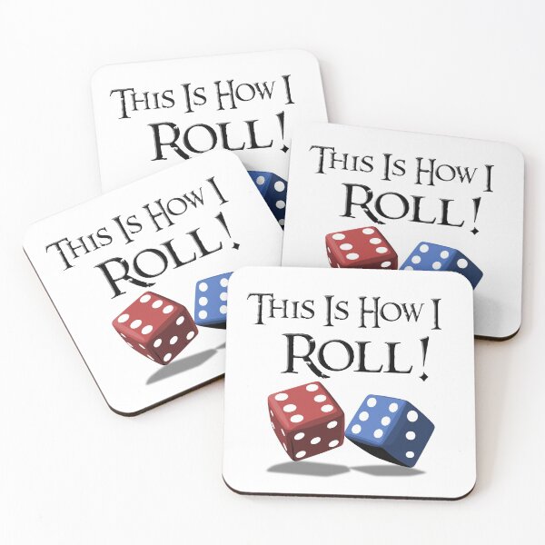 Item preview, This is How I Roll! designed and sold by SideQuest - Scribbled Chaos!.