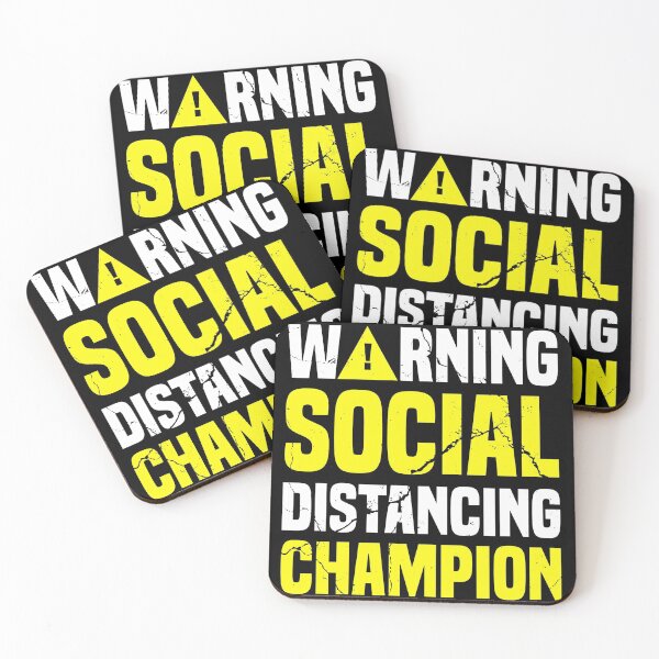 Item preview, SOCIAL DISTANCING CHAMPIONS designed and sold by OzyManDiaS90.