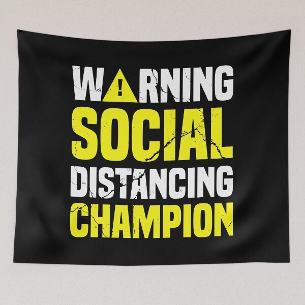 Item preview, SOCIAL DISTANCING CHAMPIONS designed and sold by OzyManDiaS90.