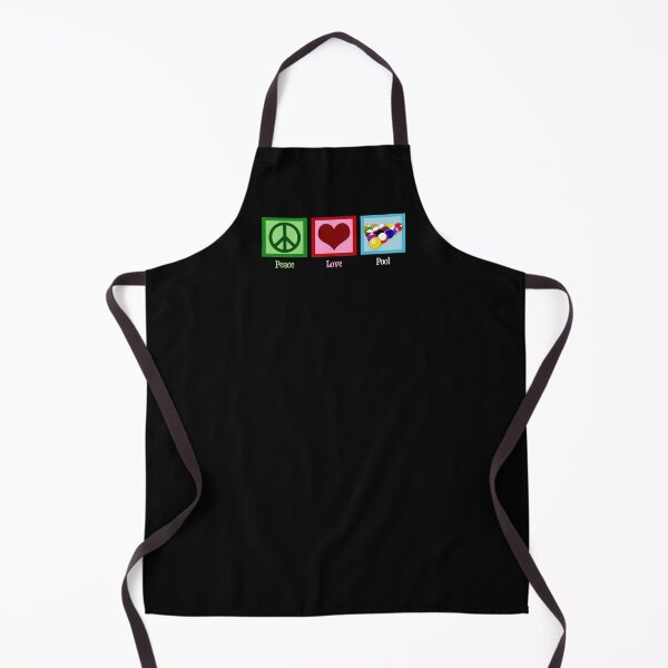 Item preview, Peace Love Pool Billiards designed and sold by Epic Love Designs.