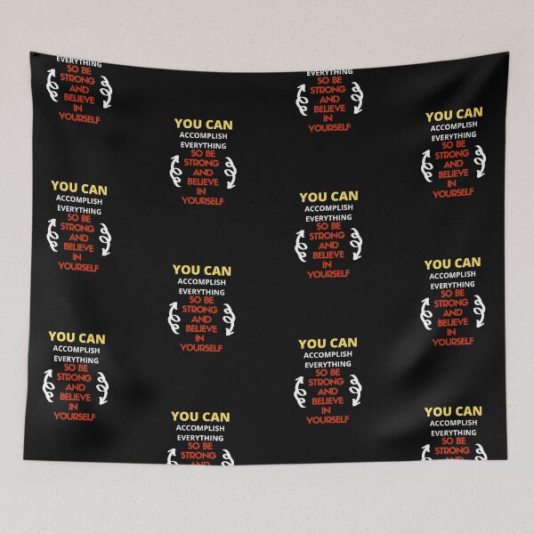 Item preview, You Can Accomplish Everything, So Be Strong And Believe In Yourself. designed and sold by Aminovak.