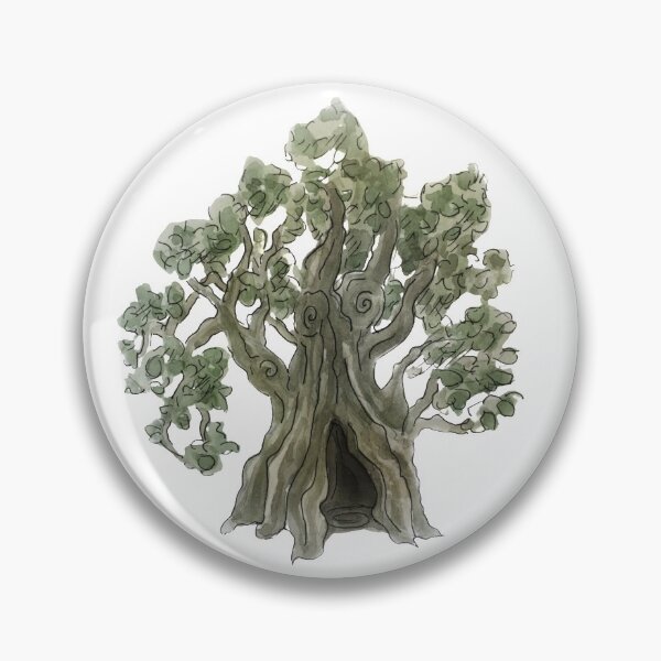 Item preview, Spooky Yew Tree in Watercolor designed and sold by Regan Ralston.