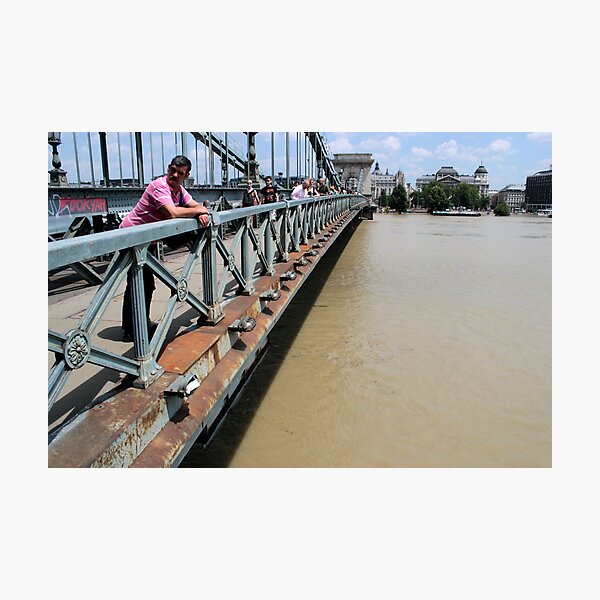 Item preview, Budapest - The Chain Bridge 2 designed and sold by rsangsterkelly.