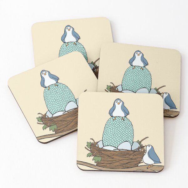 Item preview, Bird Couple is Raising a Very Unusual Egg That Maybe Has a Dragon Inside designed and sold by Otter-Grotto.