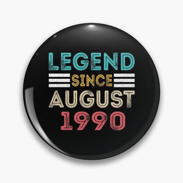 Item preview, Retro Vintage 31st Birthday Legend Since August 1990 designed and sold by meedTee.