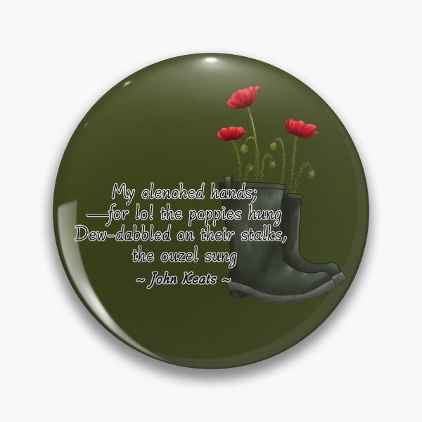 Item preview, John Keats ~ Poppy designed and sold by Krystal  Thomas.