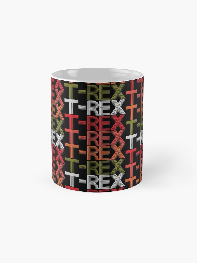 Alternate view of T-REX Tyrannosaur Prehistoric Predator Archeology. Mug