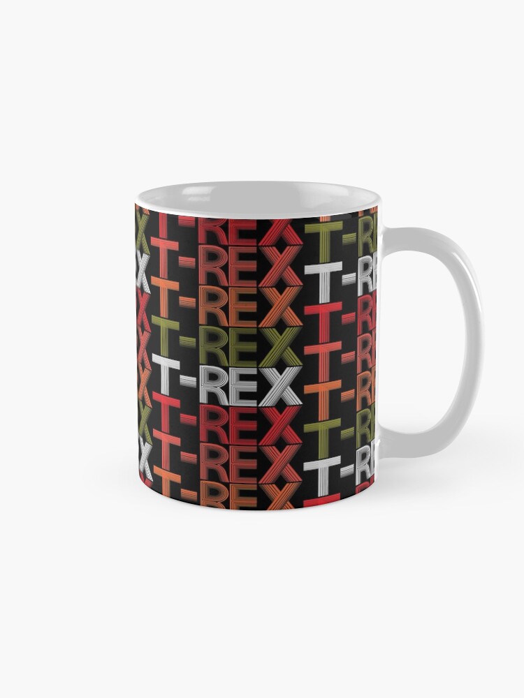 Alternate view of T-REX Tyrannosaur Prehistoric Predator Archeology. Mug