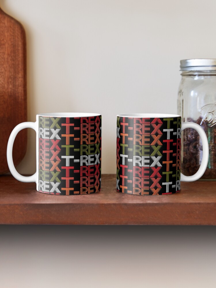 Alternate view of T-REX Tyrannosaur Prehistoric Predator Archeology. Mug