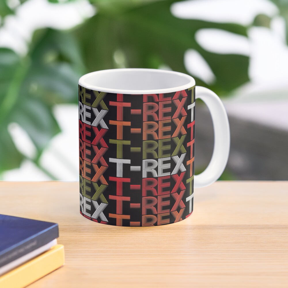 T-REX Tyrannosaur Prehistoric Predator Archeology. Mug