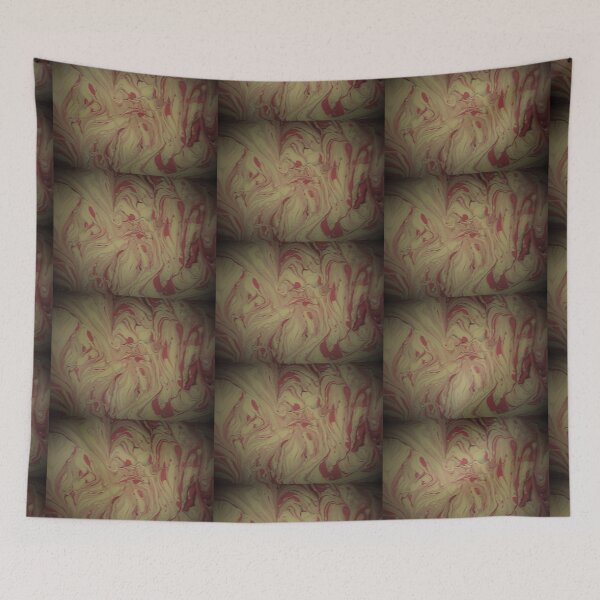 Item preview, Fluid Patterns Sandy Reds designed and sold by craftsbydaphy.
