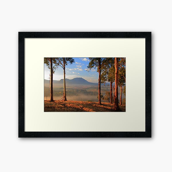 Taggerty and the Cathedral . Framed Art Print