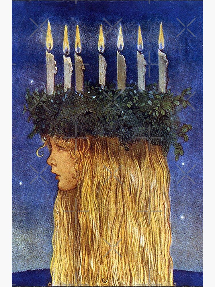 St. Lucia - John Bauer, advent by forgottenbeauty