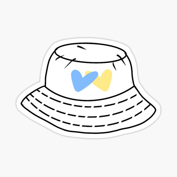 UCLA Bucket Hat Sticker