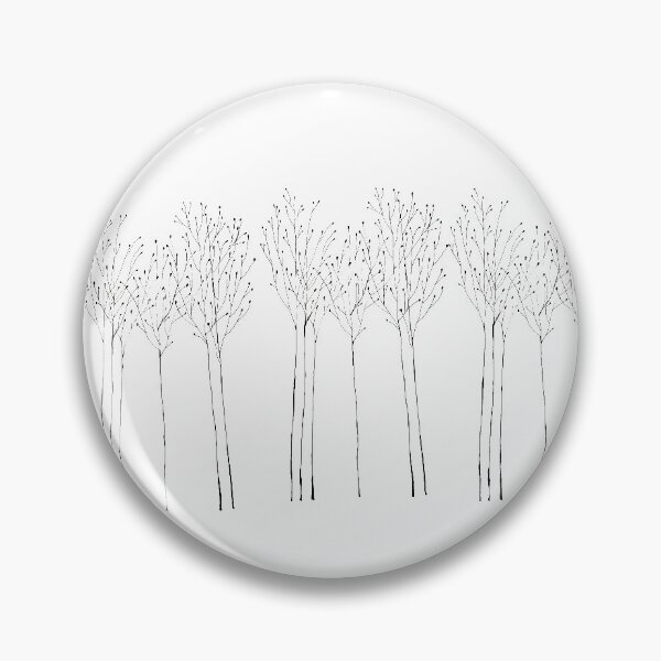 Item preview, Simple Ink Forest Tree Pattern Design designed and sold by NancyMerkle.