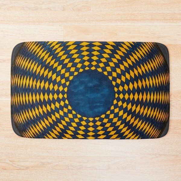 Item preview, Spirograph Geomandala: Blue-Yellow designed and sold by TravellingAlle.