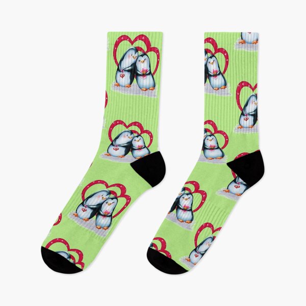 Item preview, Cute Penguins in Love  designed and sold by LoneAngel.