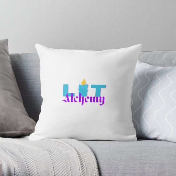 Literary Alchemy Signature Throw Pillow