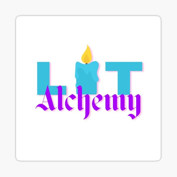 Literary Alchemy Signature Sticker