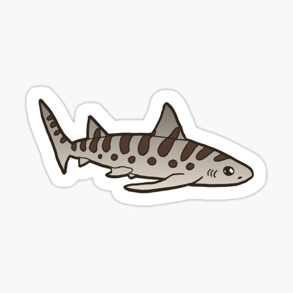 Item preview, Cute Leopard Shark designed and sold by BlackberryArt.