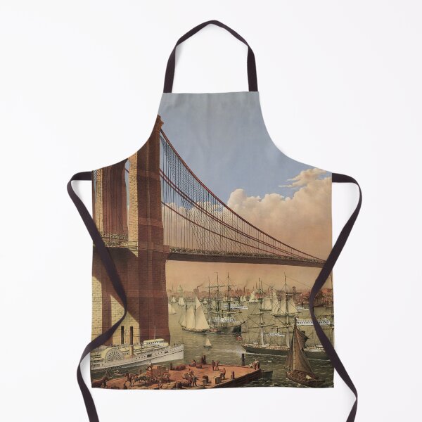 Item preview, The Great East River Suspension Bridge - 1883 designed and sold by warishellstore.