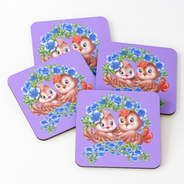 Item preview, Love Birds, fantasy art designed and sold by LoneAngel.