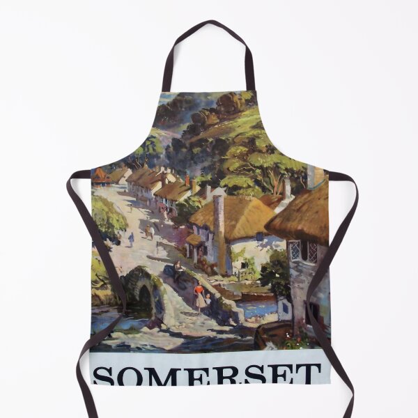 Item preview, Railway Poster Somerset designed and sold by stickart-marek.