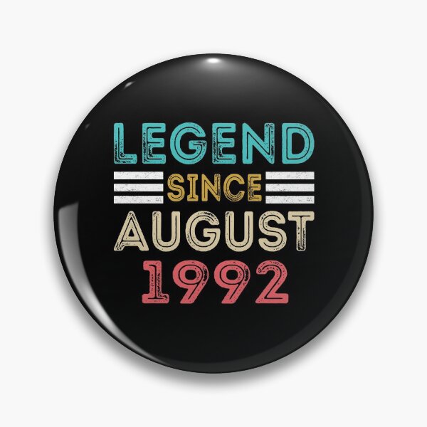 Item preview, Retro Vintage 28th Birthday Legend Since August 1992 designed and sold by meedTee.