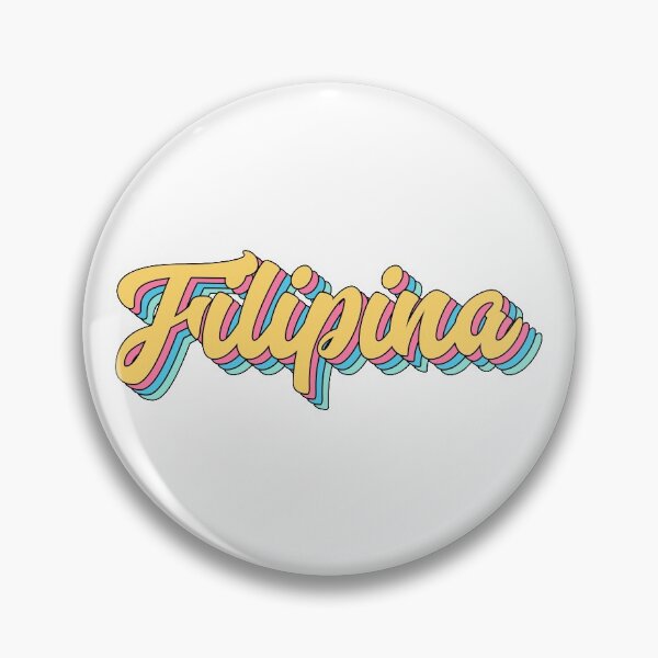 Item preview, Filipina Retro Yellow Script designed and sold by modeoftravel.