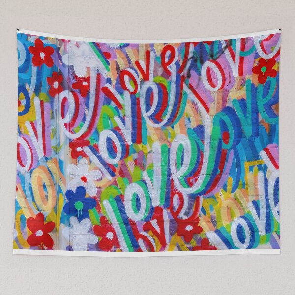 Item preview, LOVE - GRAFFITI - LOVING designed and sold by Tropical Blood.