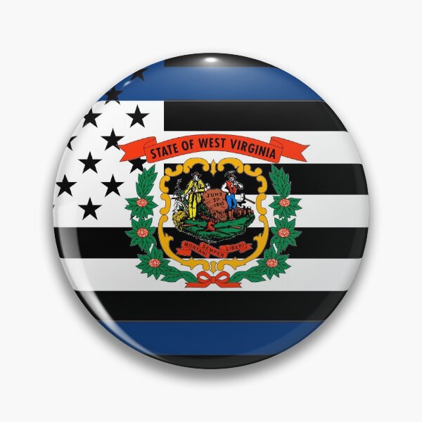 Item preview, West Virginia State Flag Graphic USA Styling designed and sold by Garaga.