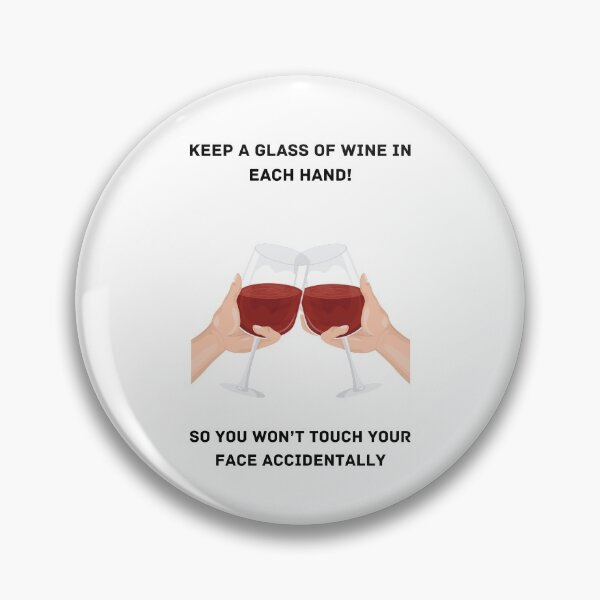 Artikelvorschau, Ein Glas Wein in jeder Hand entworfen und verkauft von AnnaMelekhina.